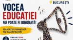 Profesorii din întreaga țară ies în stradă. Sunt așteptate peste 20.000 de cadre didactice la protest