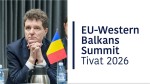 Nicușor Dan pleacă în Muntenegru. Președintele participă la Summitul Uniunea Europeană  Balcanii de Vest