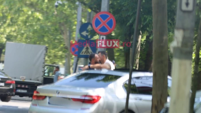 Adrian Alexandrov, iubitul Elenei Udrea, întoarce pe interzis după ce a îmbrățișat un polițist de la circulație