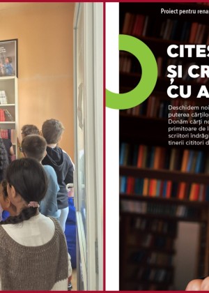 AKTOR România donație de cărți care a adus bucurie pentru 1.300 de copii din trei școli din Augustin Homorod și Rupea