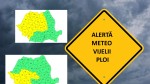 ANM Cod galben de intensificări ale vântului vijelii şi instabilitate atmosferică în zeci de județe
