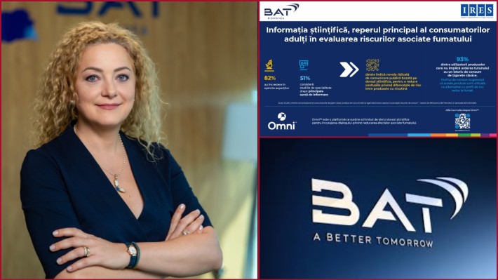 Studiu IRES Informația științifică reperul principal al consumatorilor adulți în evaluarea riscurilor asociate fumatului