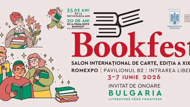 Miercuri începe Bookfest 2026. Printre lansări Noul ghid al nesimţitului Scrisori către o tânără gimnastă Trilogia Păltinişului Texistenţa