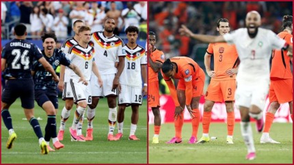 Surprize mari la Campionatul Mondial Maroc și Paraguay în optimile Cupei Mondiale după ce au eliminat Olanda și Germania. Brazilia calificată și ea