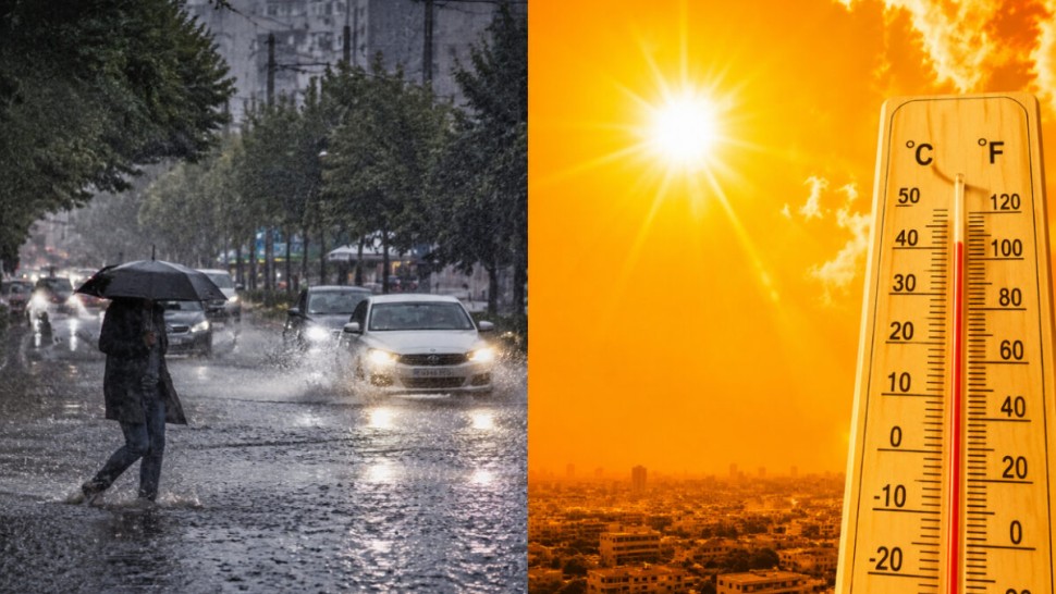 Cod galben ANM de caniculă și instabilitate atmosferică De joi căldura acaparează aproape toată România HARTĂ