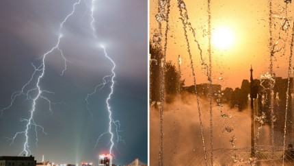 Caniculă și instabilitate atmosferică până sâmbătă seara Cod galben ANM de vreme rea inclusiv în București HARTĂ
