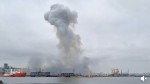 O dronă maritimă a explodat vineri în Portul Constanța UPDATE Alte drone ar fi fost descoperite în larg. MApN Dispozitivul s-a autodetonat fără a provoca victime VIDEO