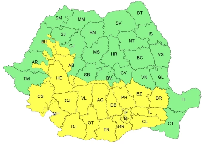 Instabilitate atmosferică după valul de caniculă