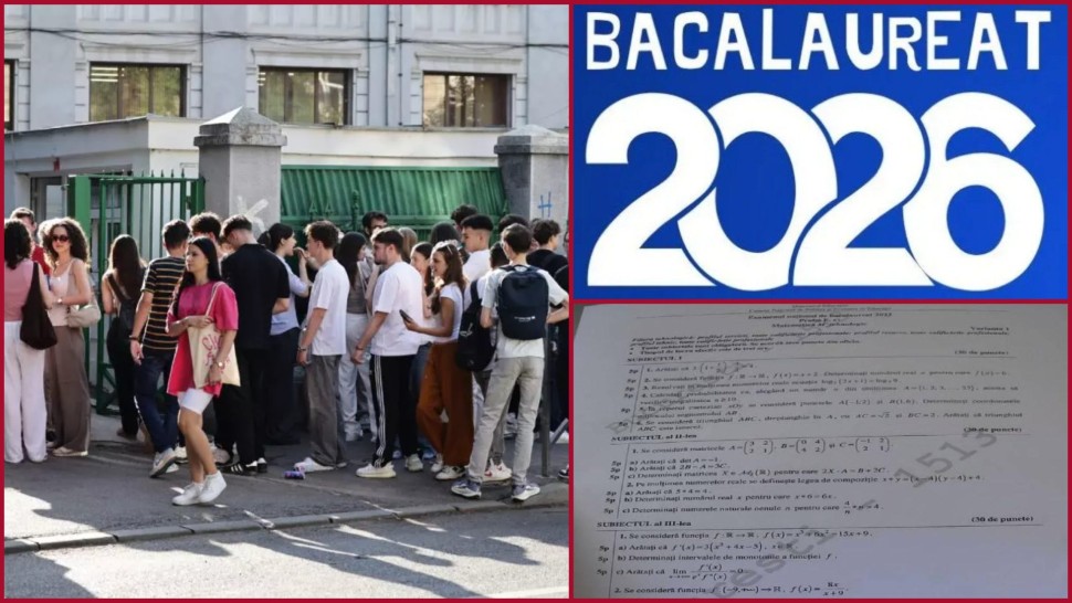 Proba la Matematică la Bacalaureat 2026 se amână cu o zi din cauza caniculei Decizia Ministerului Educației