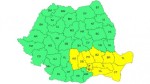 Cod galben de vijelii și grindină în Bucureşti şi 10 judeţe. Harta zonelor afectate vineri