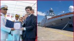 Nicuşor Dan Am marcat intrarea în serviciul Forțelor Navale Române a corvetei de clasă HISAR Contraamiral August Roman  261. Șeful statului anunță vizita preşedintelui turc la Bucureşti