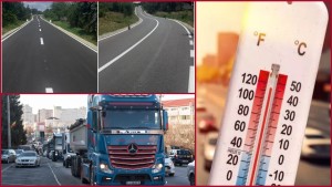 Restricții de circulație din cauza valului de caniculă pe șosele și în transportul feroviar. Anunțul CNAIR și CFR
