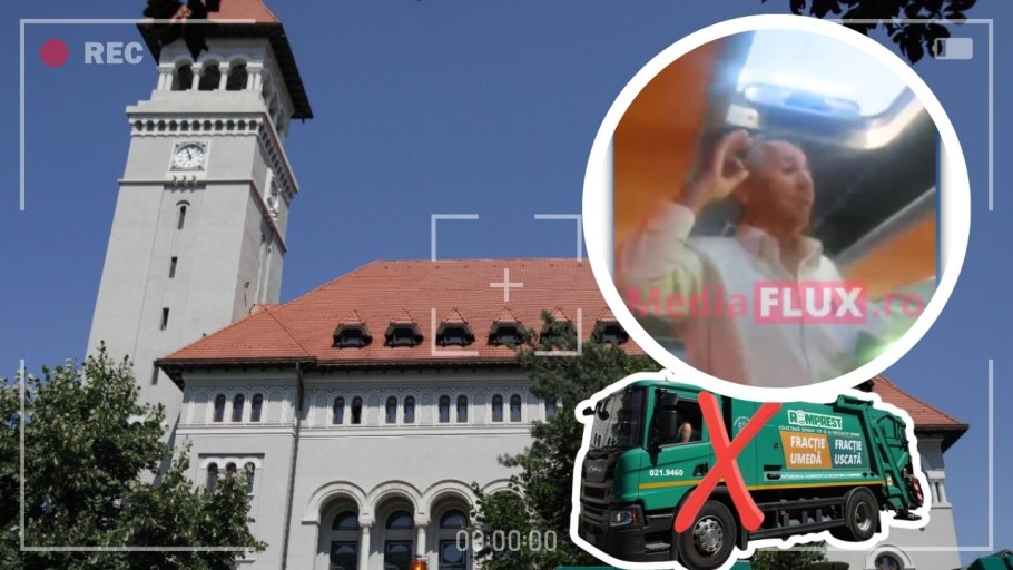 EXCLUSIV VIDEO Scandal în Sectorul 1 privind salubrizarea Angajați Romprest blocați într-un autobuz și presați să semneze cu Blue Planet noul operator