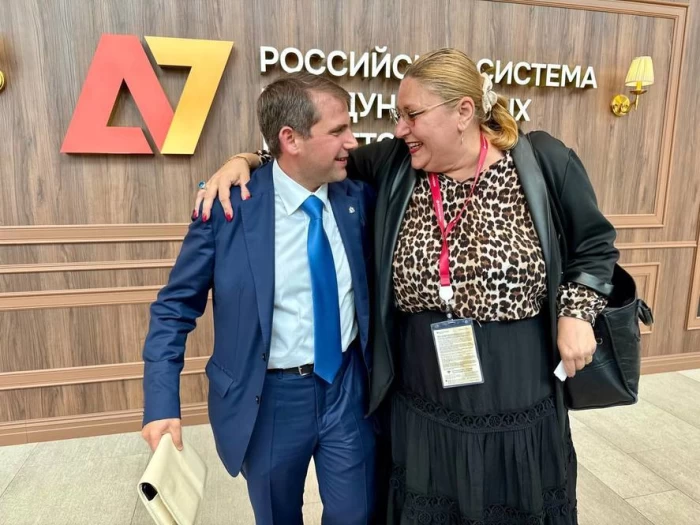 Diana Șoșoacă în Rusia