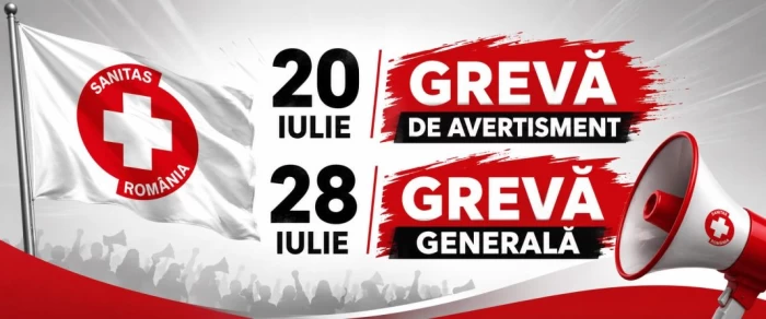 Grevă Sanitas Sursa Foto: Federația Sanitas