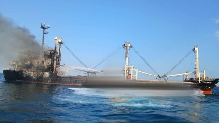 Rusia a atacat o navă comercială în Marea Neagră. Cinci marinari au murit și alți cinci sunt încă dispăruți