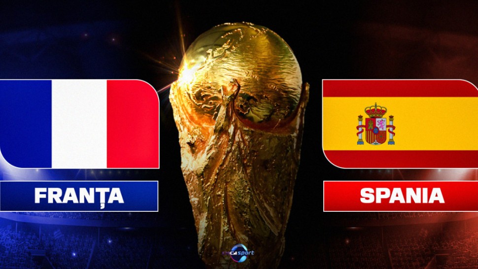Franța - Spania prima semifinală de foc la Cupa Mondială. Kylian Mbappe vs Lamine Yamal