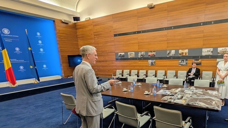 Ambasada rusă la București neagă incidentul cu drona din iulie. Reproșuri că ambasadorului Lipaev i s-au arătat doar niște bucăți de polistiren