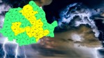 Cod galben de ploi torențiale vijelii și grindină. Avertizare ANM pentru mai multe regiuni din țară UPDATE