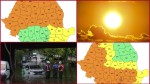 Continuă valul de căldură și de furtuni violente în România Cod portocaliu de caniculă și instabilitate în mai multe zone anunță ANM HARTĂ