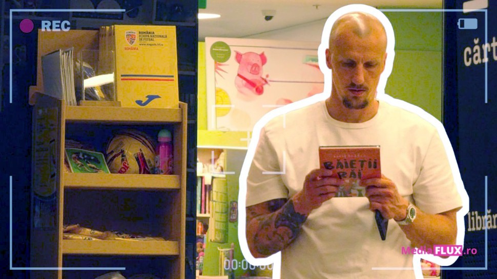 PAPARAZZI Vlad Chiricheș a dat fotbalul pe citit după ce a plecat de la FCSB Printre lecturi cărțile pentru copii FOTO și VIDEO