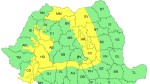 Cod galben ANM de instabilitate atmosferică și averse însemnate cantitativ începând de miercuri HARTĂ