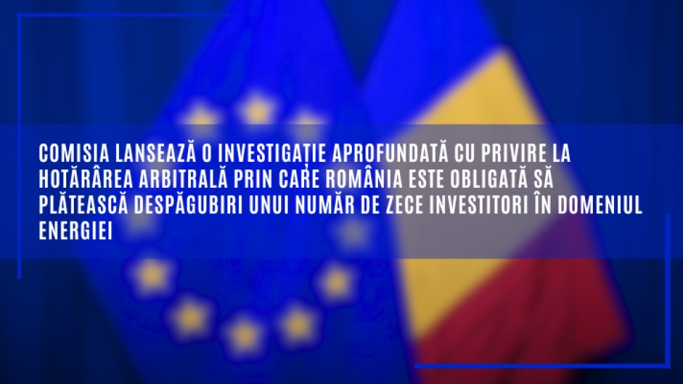 România vizată de o investigație a CE privind încălcarea tratatelor UE care vizează ajutoarele de stat