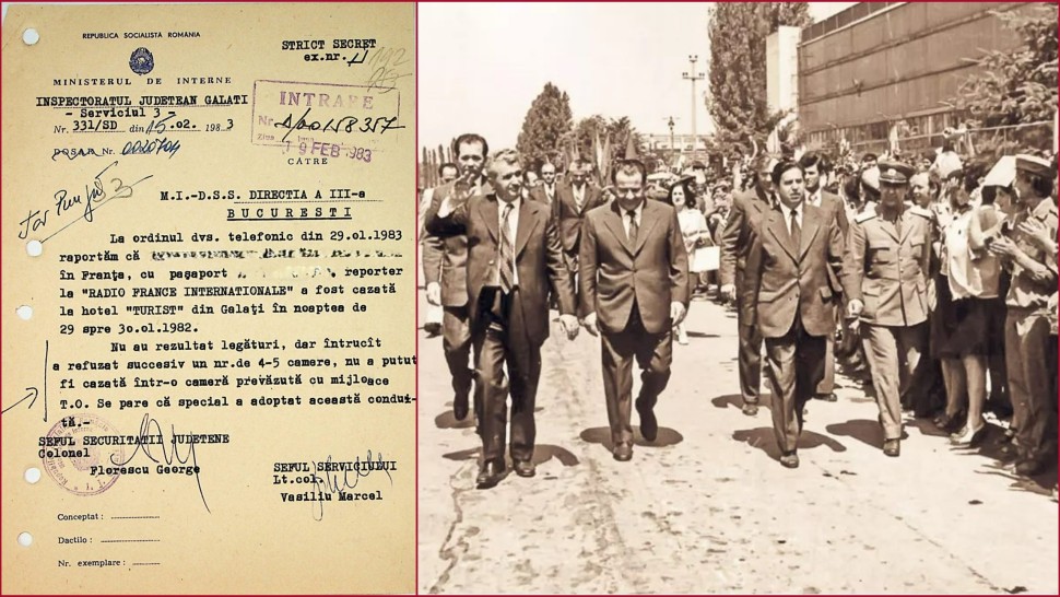 Hoteluri și mașini transformate în dispozitive de ascultare. Documente secrete ale Securității publicate de CNSAS GALERIE FOTO