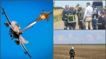 O dronă a fost doborâtă de un F-16 cu o rachetă în județul Buzău. A trecut peste zone locuite UPDATE Militarii caută resturile de dronă anunțul Ministerului Apărării FOTO și VIDEO