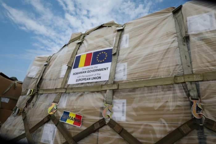România, ajutor umanitar pentru Venezuela în urma cutremurelor majore: Corturi, pături, saci de dormit, perne, așternuturi și medicamente, trimise cu un avion militar sursă foto: DSU
