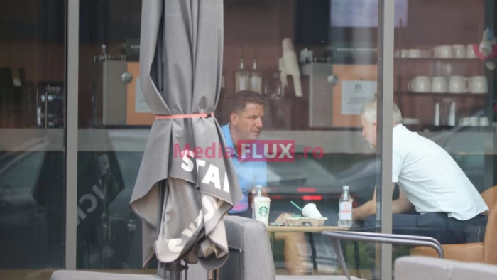 Edi Iordănescu și Narcis Răducan sursă foto: Paparazzi Mediaflux