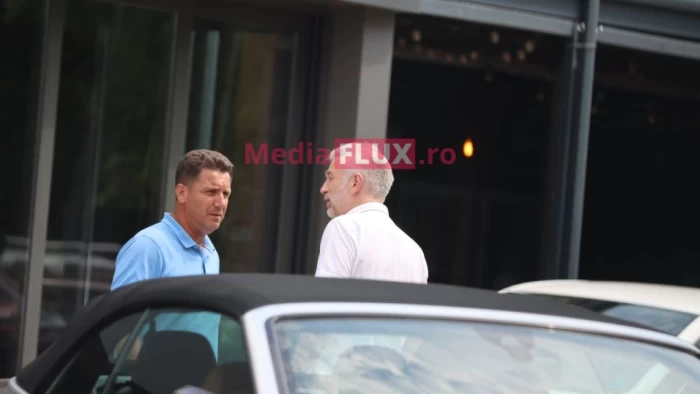 Edi Iordănescu și Narcis Răducan sursă foto: Paparazzi Mediaflux