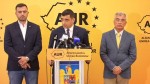 Simion Liderii deputaților și senatorilor AUR împuterniciți să poarte discuții cu toate partidele din Parlament pentru a ajunge cât mai repede la alegeri şi la un guvern stabil