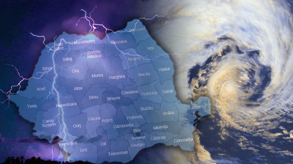 Prognoza meteo 2 iulie. Ziua începe cu ploi torențiale vijelii și grindină