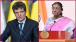 Nicușor Dan o primește pe președinta Indiei Droupadi Murmu. Vizită de stat în România pentru Forumul economic bilateral inaugurat vineri