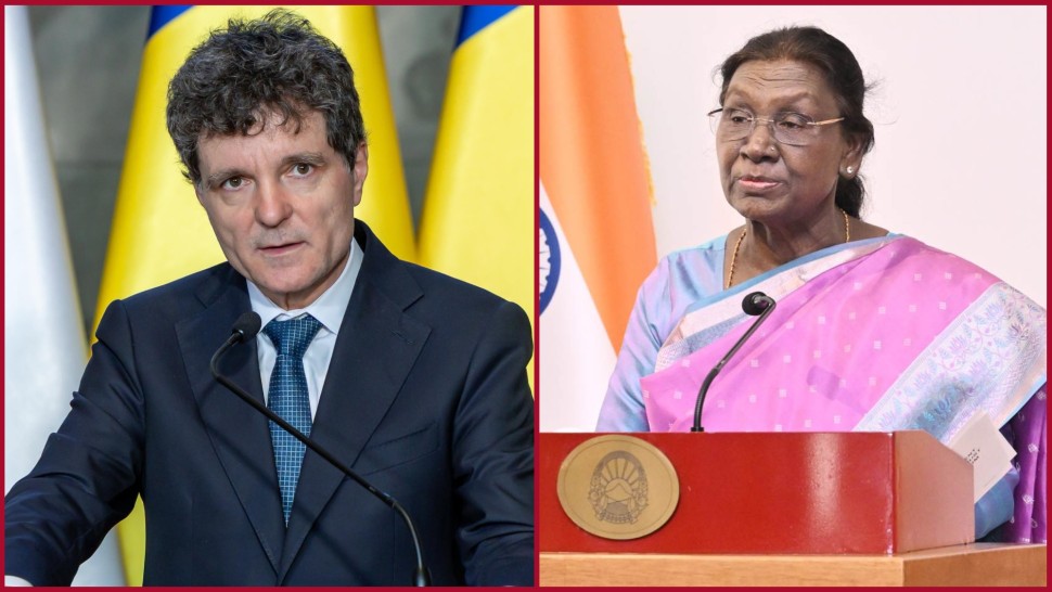 Nicușor Dan o primește pe președinta Indiei Droupadi Murmu. Vizită de stat în România pentru Forumul economic bilateral inaugurat vineri