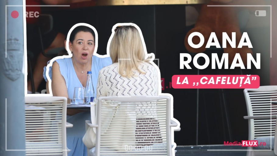 PAPARAZZI Oana Roman 8222la cafeluță8221 cu o prietenă Vedeta își menține silueta doar cu apă plată și discuții FOTO și VIDEO