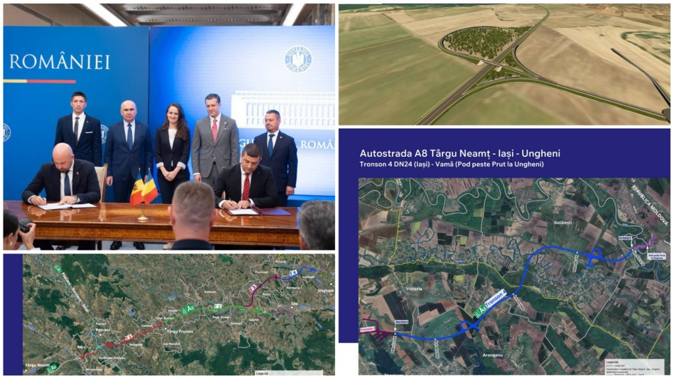 Primii 5 kilometri de autostradă din istoria Republicii Moldova vor fi în continuarea Autostrăzii A8. Harta drumului de mare interes