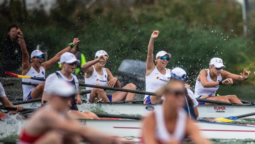 România a stabilit un record mondial la CM canotaj de la Amsterdam. Aur pentru echipajele feminin și mixt de 81
