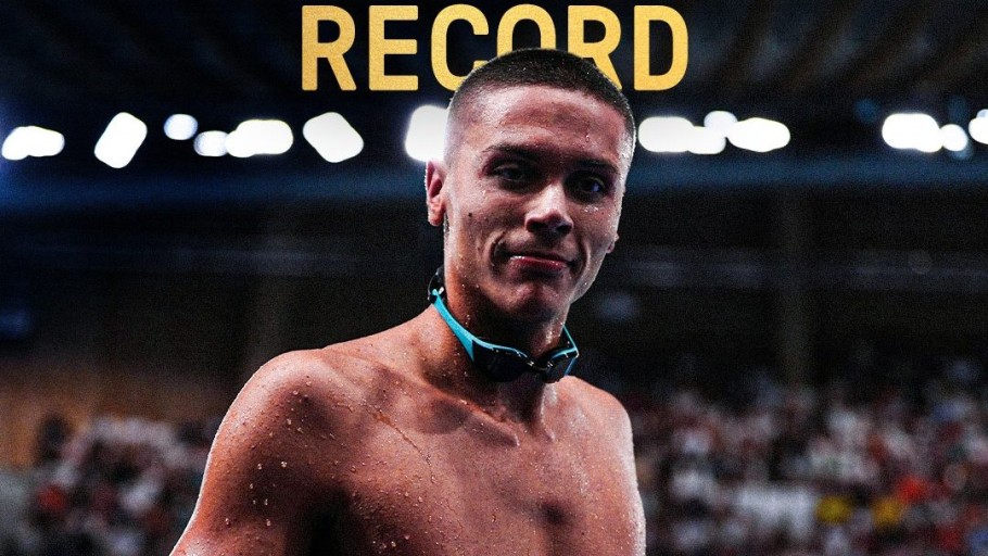 David Popovici e din nou regele Europei cu un record european A câștigat finala de 100 m la Campionatul European de la Paris