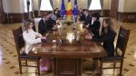 Nicușor Dan se întâlnește cu liderii partidelor politice. Legea salarizării pe masa discuțiilor