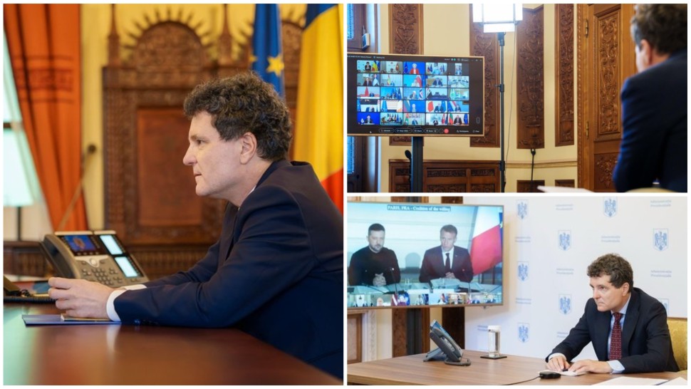 Nicuşor Dan participă luni la reuniunea Coaliţiei Voluntarilor. Va fi coprezidată de Macron Merz şi Burnham