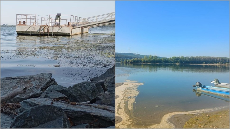 Update Două barje sunt scufundate controlat. Nivelul Dunării a scăzut din nou față de ieri