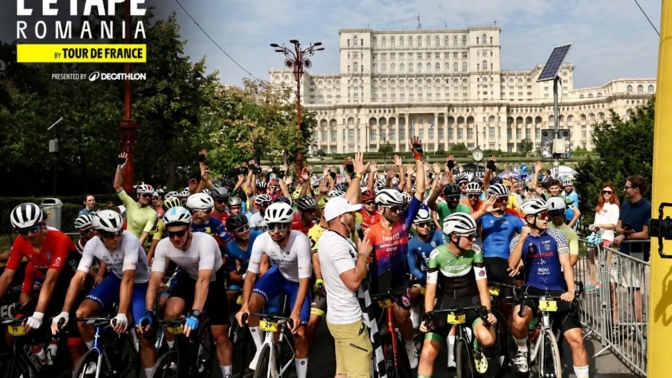 Accident grav în București. Doi cicliști care participau la LÉtape Romania by Tour de France au fost loviți de o mașină