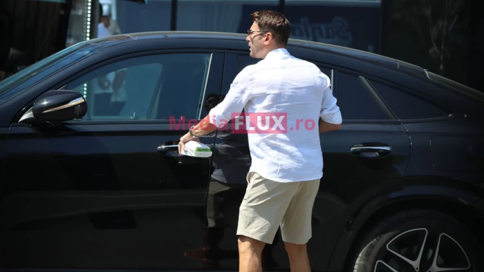 Adrian Mutu, primele imagini după moartea tatălui său. Briliantul, un mic drum la farmacie