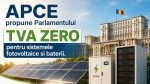 APCE propune Parlamentului României TVA 0 pentru sisteme fotovoltaice și baterii Care este impactul economic