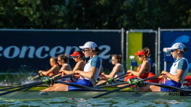 Succes răsunător la Canotaj. Echipajele de dublu rame ale României calificate în semifinale la Mondiale