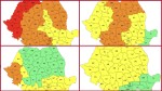 Caniculă și instabilitate atmosferică în România Avertizări Cod roșu de căldură și Cod portocaliu de furtuni în aproape jumătate de țară Hartă