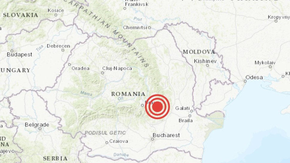 A fost cutremur în România Seism de 45 resimțit în București și în zona Moldovei