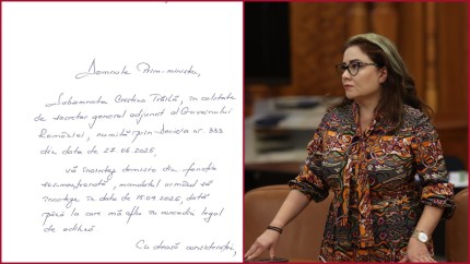 Cristina Trăilă și-a dat demisia din funcția de secretar general adjunct al Guvernului după urmărirea penală într-un dosar DNA  Sunt total nevinovată acest lucru va fi lămurit încă din faza de urmărire penală